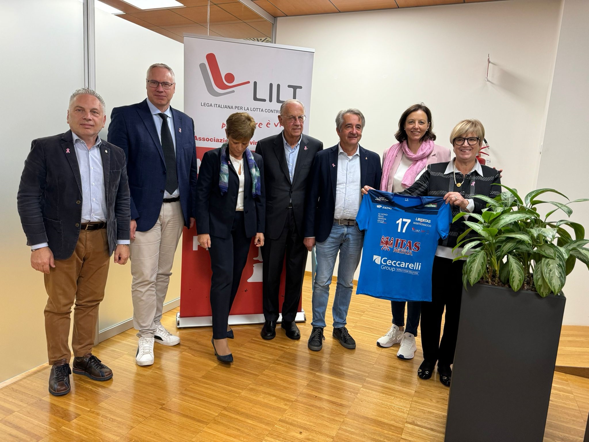 SALUTE. BORDIN A UD: OTTOBRE ROSA LILT, LA PREVENZIONE SALVA LE VITE